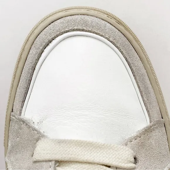 ZADIG &amp; VOLTAIRE BLACK BROWN WHITE GRAY SNAKE PRINT LEATHER LOW TOP SNEAKER shoe